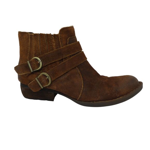 Born | Shoes | Born Moringa Bootie | Poshmark Born Moringa Brown Suede Western Boho Ankle Boots Booties